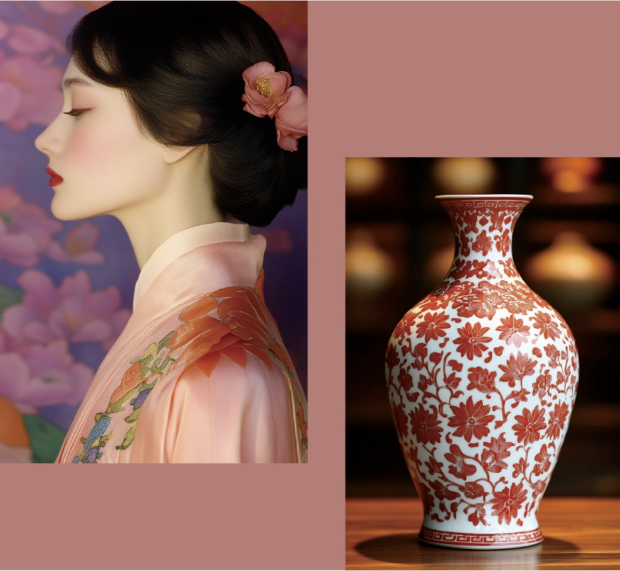 爱涂装推荐色：一抹美人醉，家居设计灵感新主角！艺术涂料灵感图