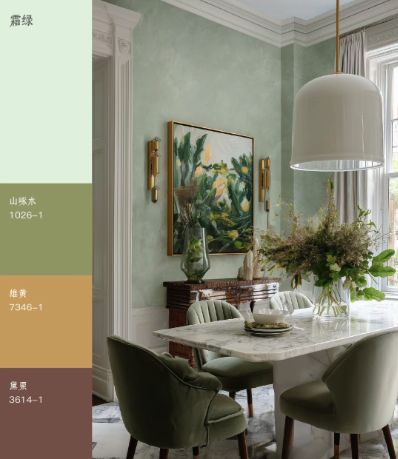 灵感枯竭时，不妨看看这抹霜绿
艺术涂料效果图
艺术涂料质感图
艺术涂料家居图
艺术涂料立体纹理
艺术涂料产品