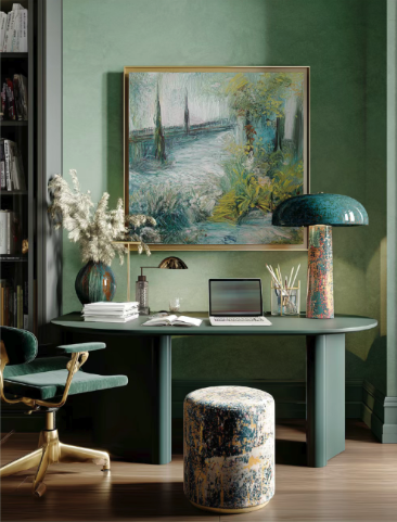 灵感枯竭时，不妨看看这抹霜绿