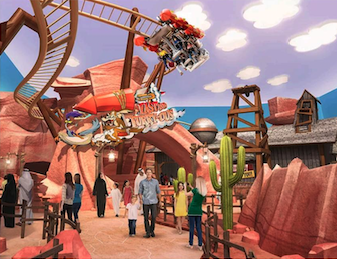 爱涂妆案例｜主题公园 - 阿布扎比 华纳兄弟世界主题公园