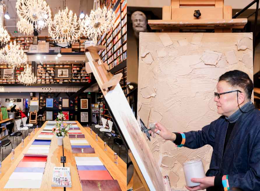 爱涂妆新闻｜当墙面成为画布 一场关于色彩、肌理与即兴创作的对话